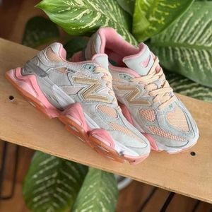 Women's Stylish Sneakers in Pink and Cream